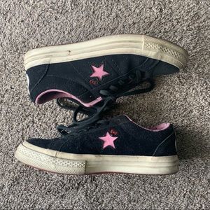 Hello Kitty Black Converse Size 7.5